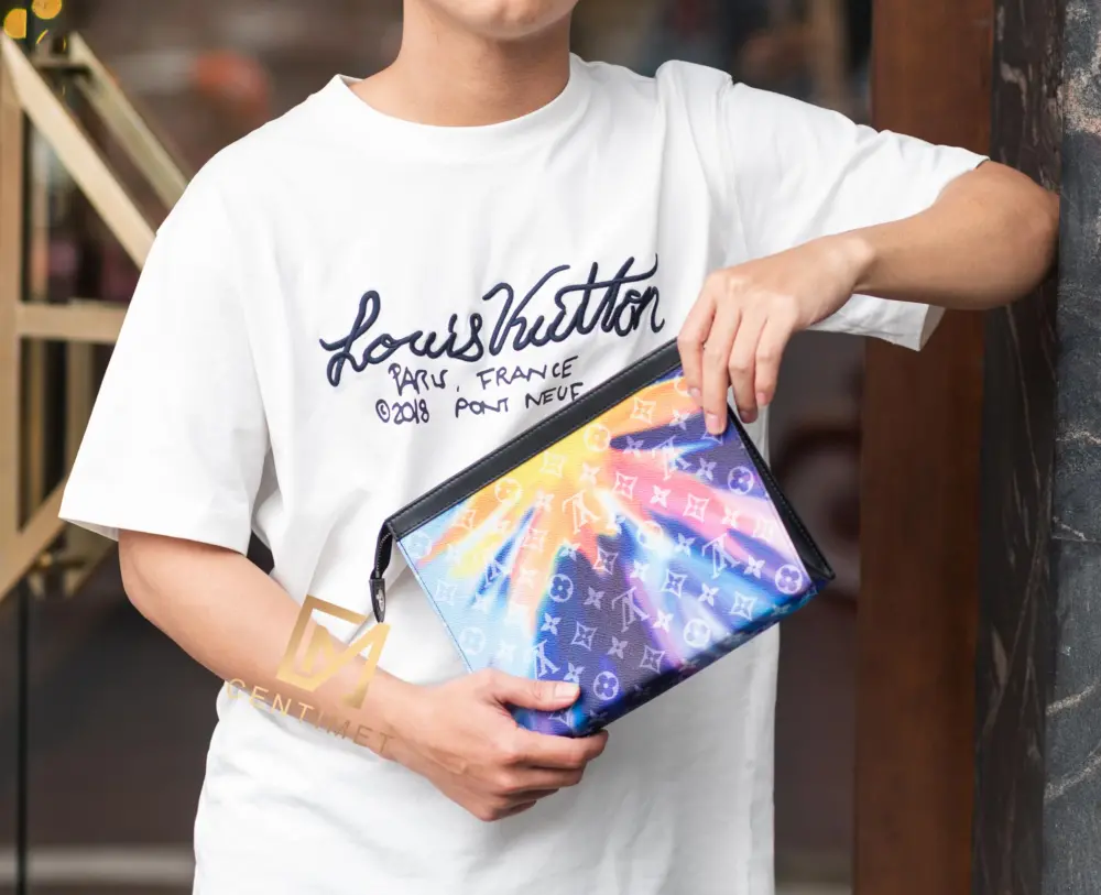 Túi Louis Vuitton Voyage Pochette ‘Monogram Multicolor’ M45941 - Ảnh 5