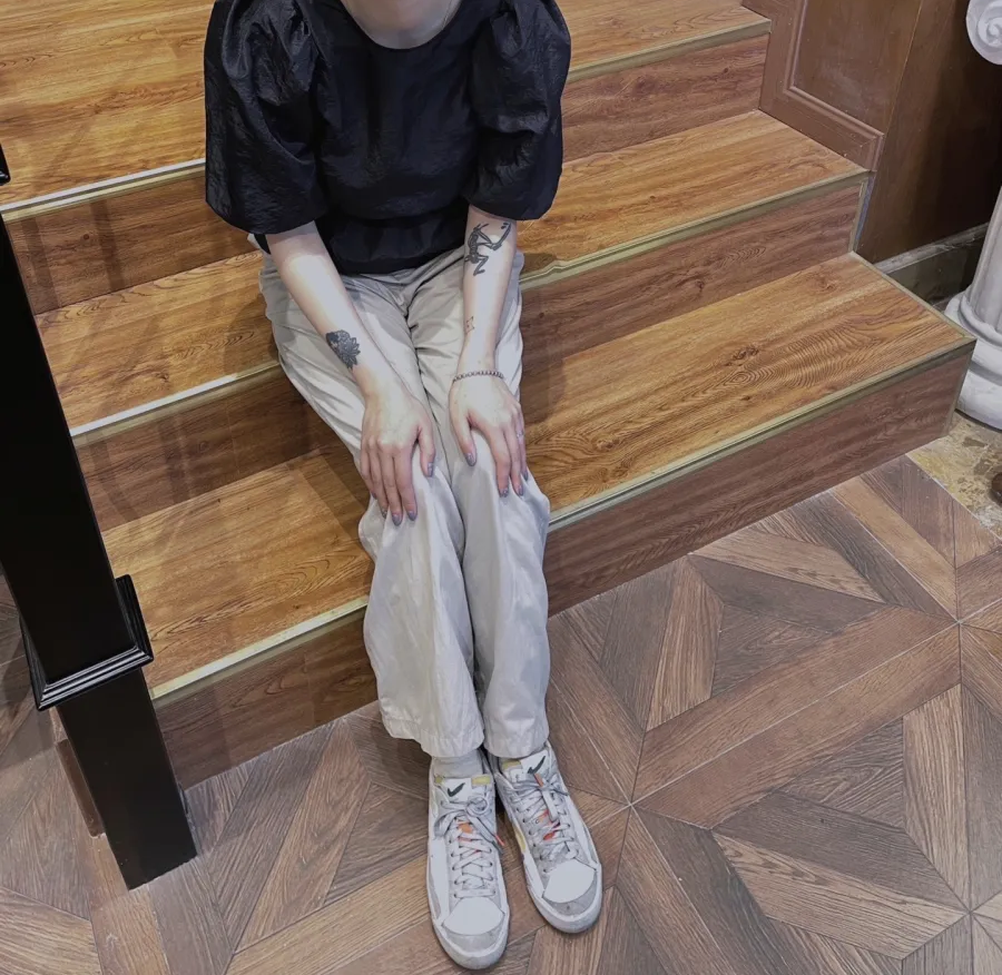 Giày Nike Blazer Low ’77 x Mayumi Yamase ‘Earth’ DM0882-100 - Ảnh 4