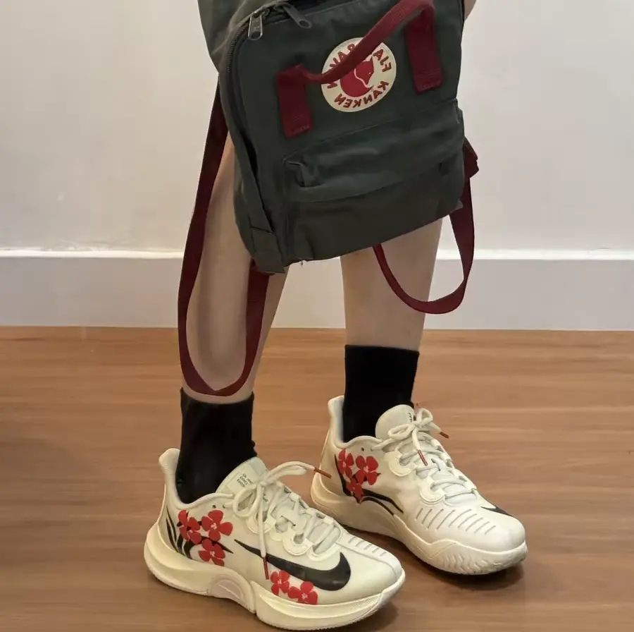 Giày Nike Court Air Zoom x Naomi Osaka ‘Flowers’ DZ3362-100 - Ảnh 3