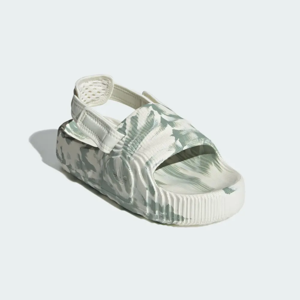 Alternative view of Giày Adidas Adilette 22 XLG Slide ‘Off White Silver Green’ IE5652