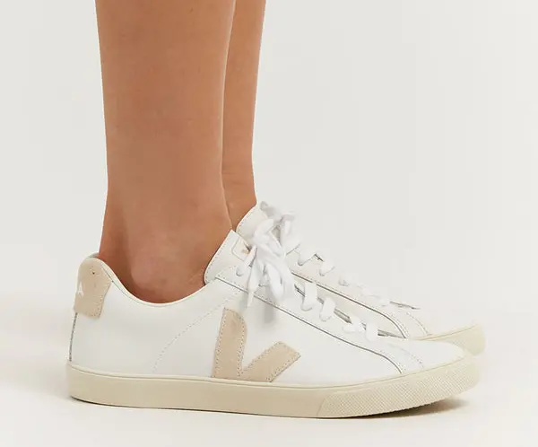 Giày Veja Esplar Leather ‘White Sable’ EO0202335 - Ảnh 5
