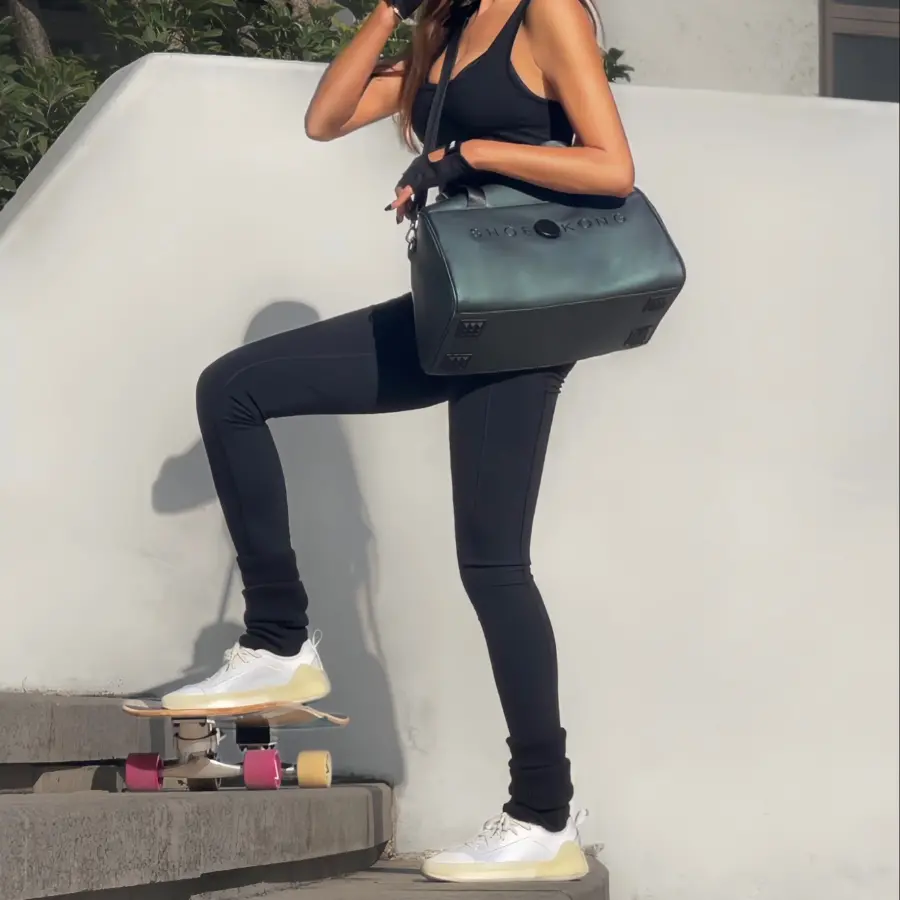 Giày Adidas Treino x Stella McCartney ‘Triple White’ FY1548 - Ảnh 4