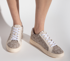 Alternative view of Giày Coach Lowline Low Top Sneaker ‘Chalk’ G5037-E4V