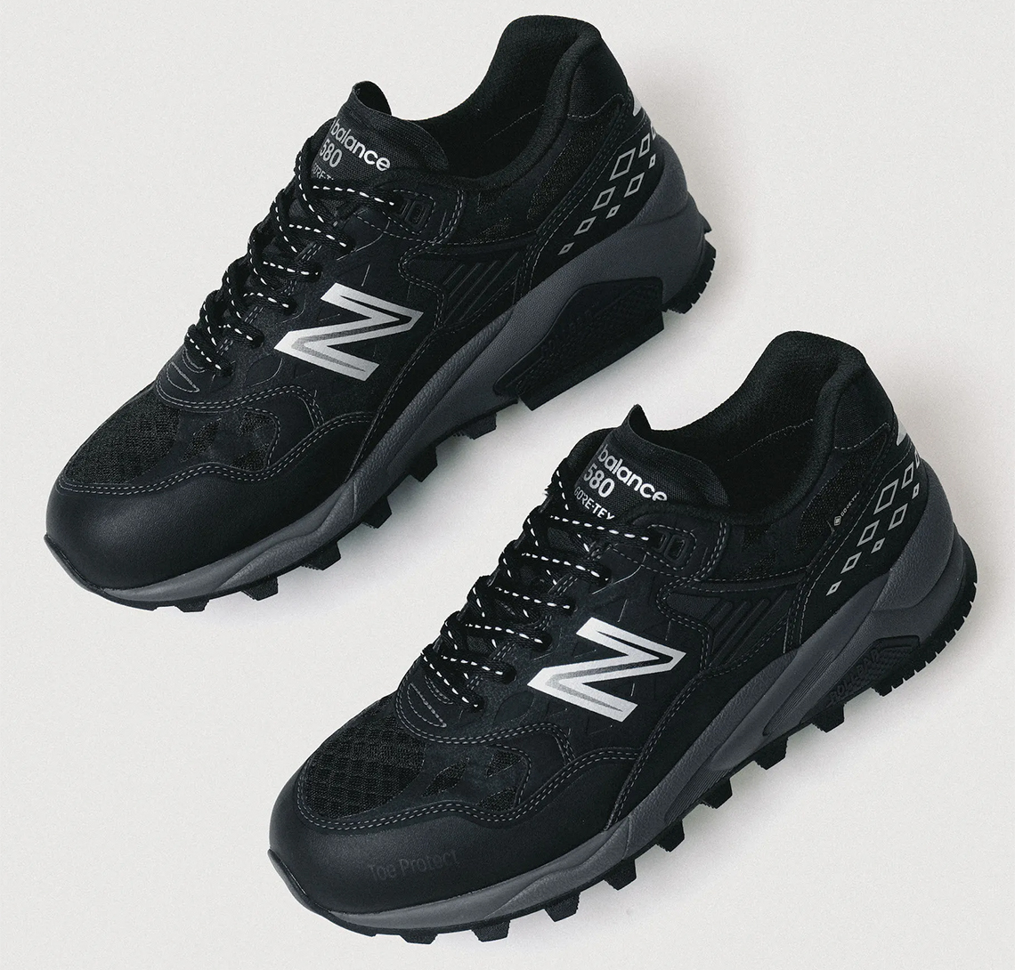 Giày New Balance 580 x The Mita x Masterpiece Sound x Hombre Niño ‘Black’ MT580RMT - Ảnh 3
