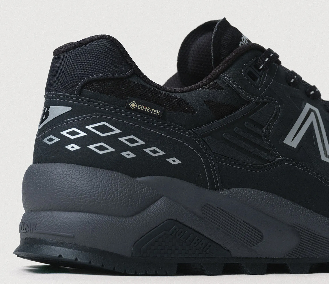 Giày New Balance 580 x The Mita x Masterpiece Sound x Hombre Niño ‘Black’ MT580RMT - Ảnh 4