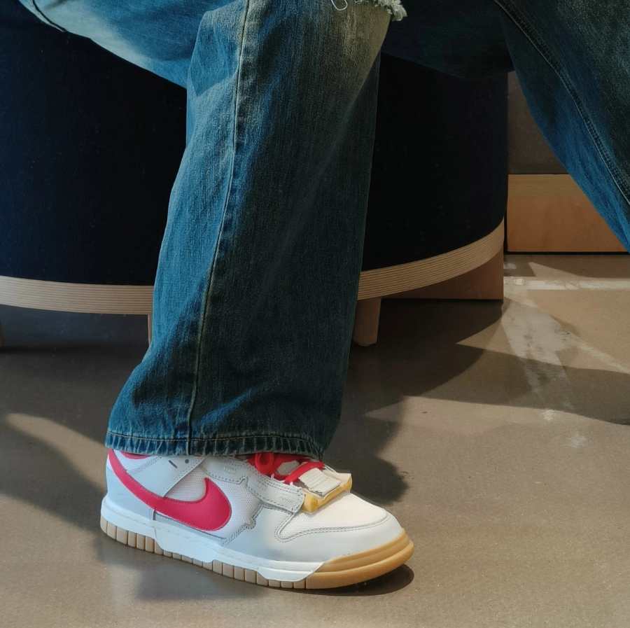 Giày Nike Air Dunk Jumbo Remastered ‘Light Crimson’ DV0821-102 - Ảnh 2