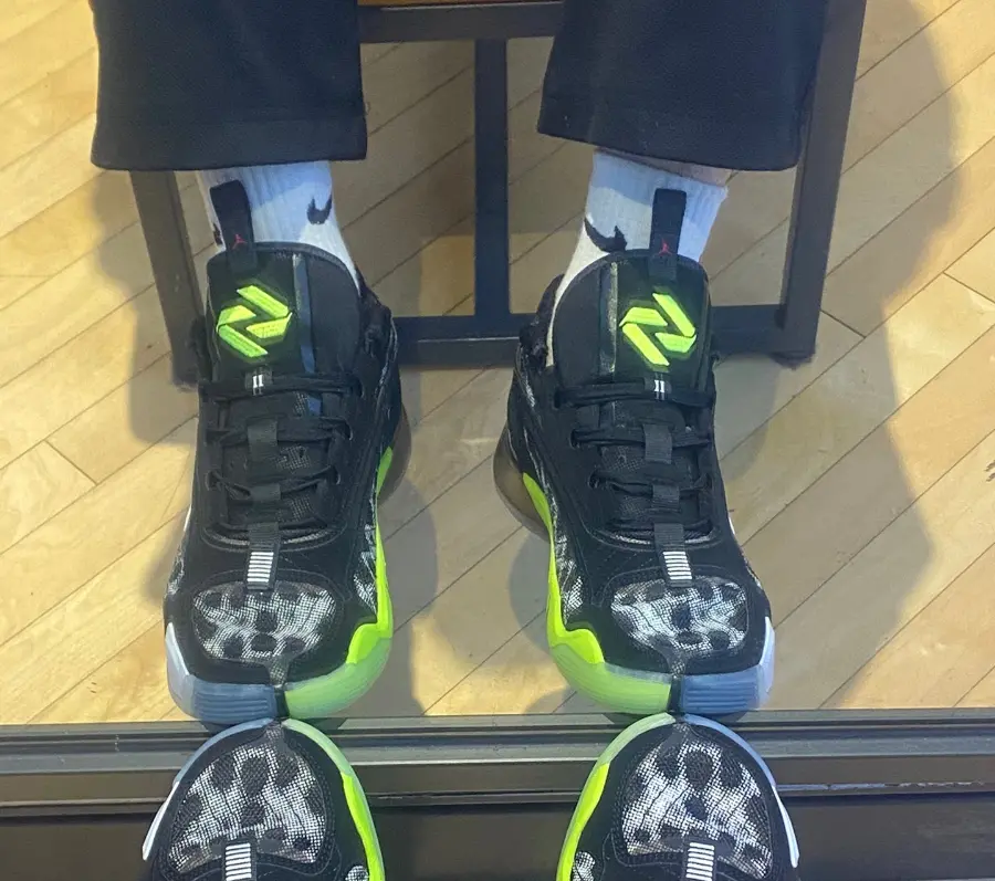 Giày Nike Air Jordan Luka 2 ‘Black Volt’ DX8733-017 - Ảnh 5