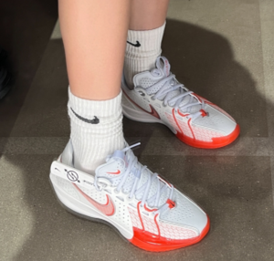 Alternative view of Giày Nike Air Zoom GT Cut 3 ‘White Picante Red’ DV2913-101