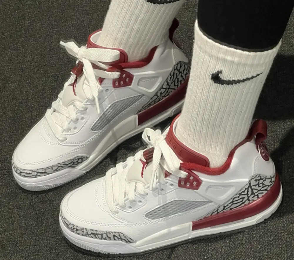 Giày Nike Air Jordan Spizike Low GS ‘Team Red’ FQ3950-106 - Ảnh 3