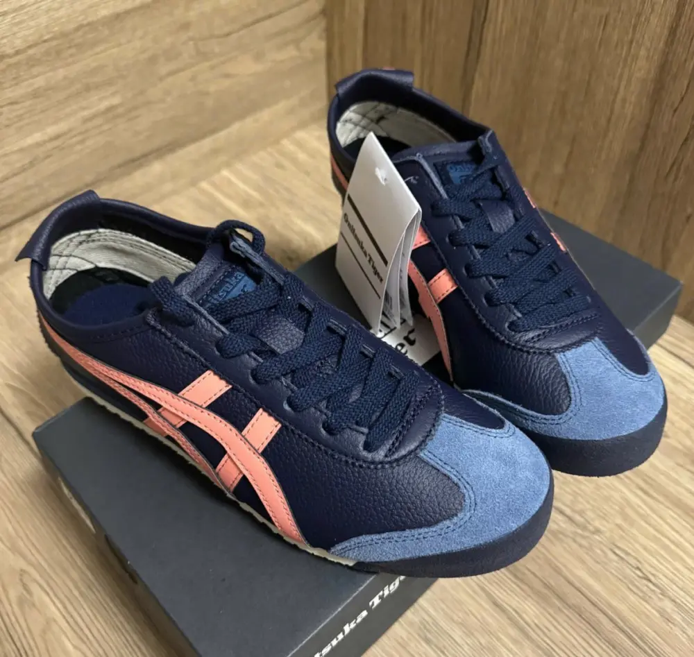 Giày Onitsuka Tiger Mexico 66 ‘Peacoat Guava’ 1183A201-409 - Ảnh 5