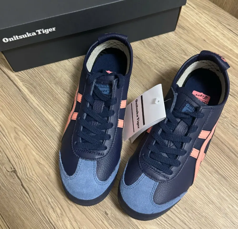 Giày Onitsuka Tiger Mexico 66 ‘Peacoat Guava’ 1183A201-409 - Ảnh 3