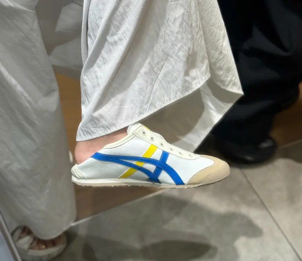 Alternative view of Giày Onitsuka Tiger Mexico 66 ‘White Blue Yellow’ 1183A360-127