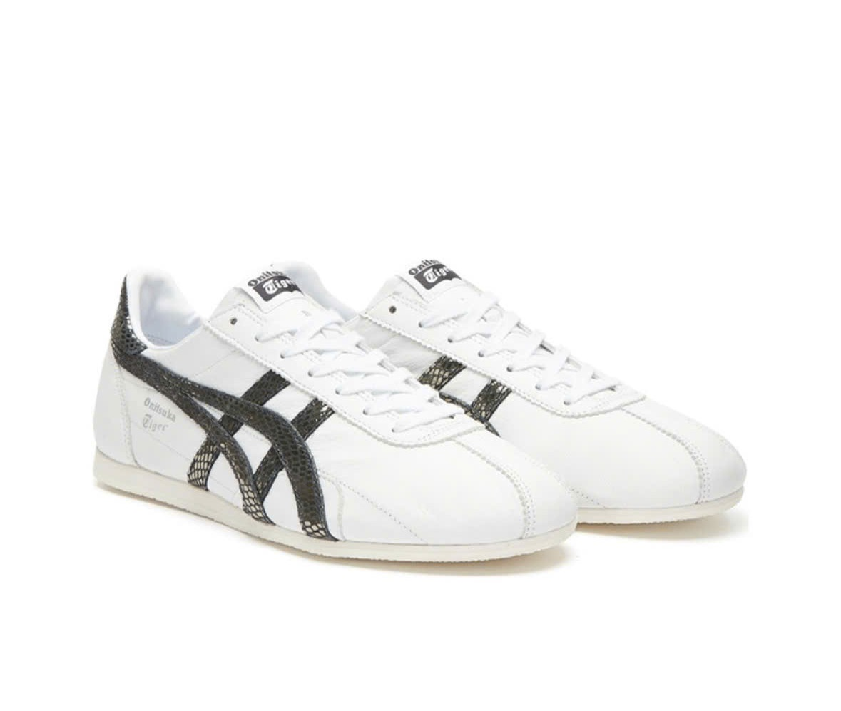 Giày Onitsuka Tiger Runspark ‘White Black’ 1183B697-100 - Ảnh 2