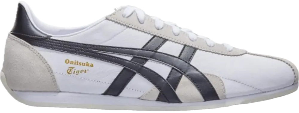 Giày Onitsuka Tiger Runspark ‘White Black’ D201L-100