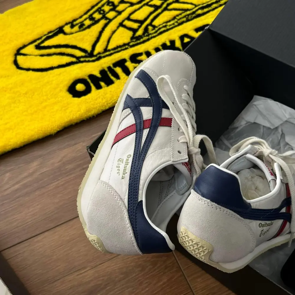 Giày Onitsuka Tiger Runspark ‘White Blue Red’ TH201L-9950 - Ảnh 4
