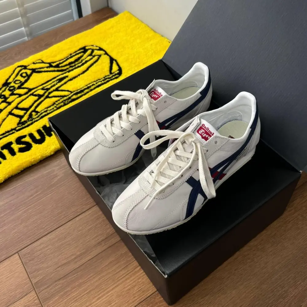 Giày Onitsuka Tiger Runspark ‘White Blue Red’ TH201L-9950 - Ảnh 3