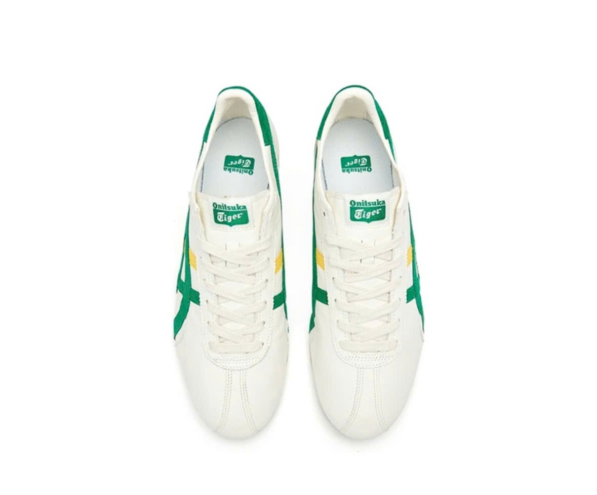 Giày Onitsuka Tiger Runspark ‘White Green Yellow’ 1183B698‑101 - Ảnh 4