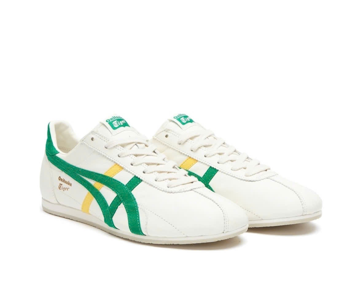 Giày Onitsuka Tiger Runspark ‘White Green Yellow’ 1183B698‑101 - Ảnh 2
