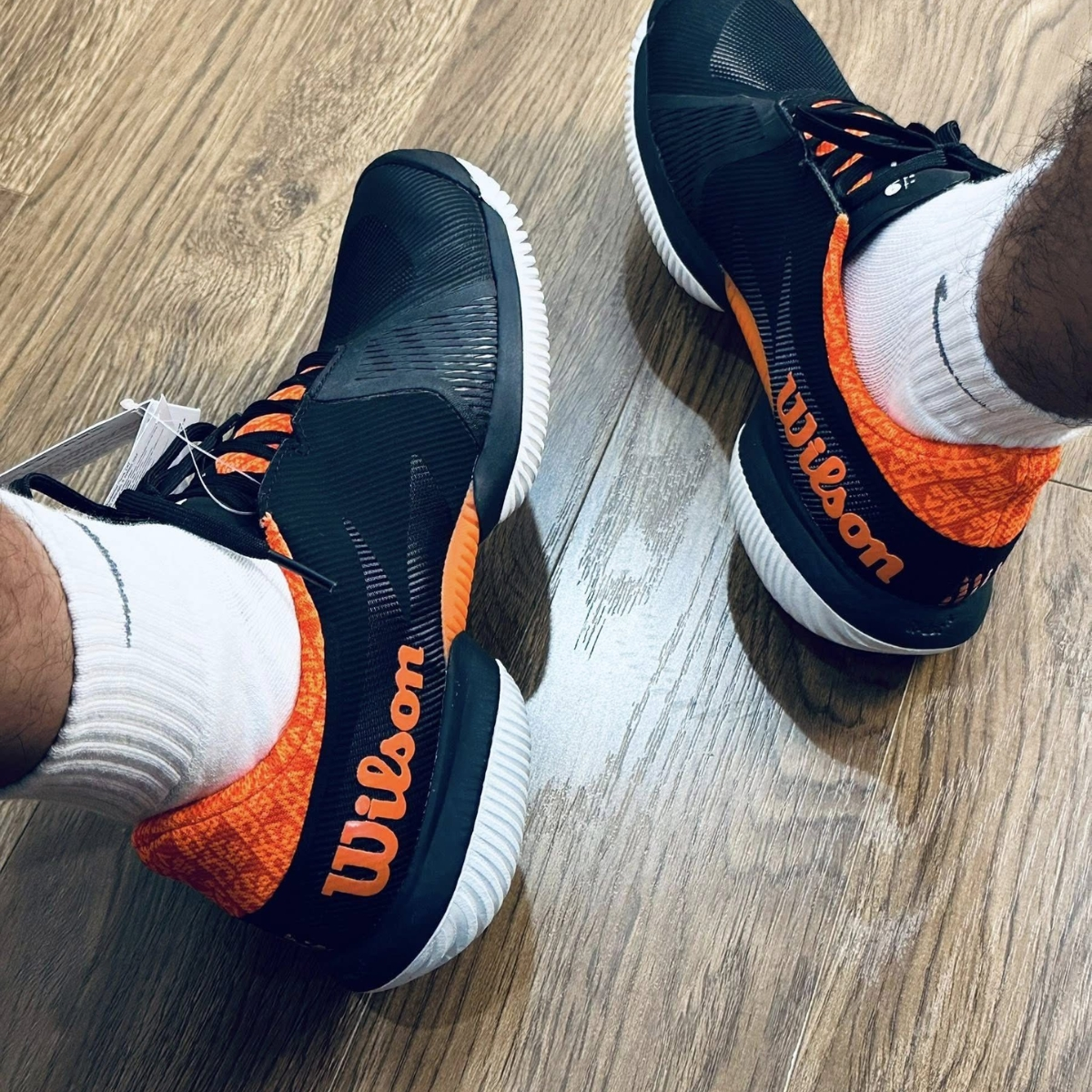 Giày Wilson Kaos Swift 1.5 ‘Black Orange’ WRS330980 - Ảnh 9