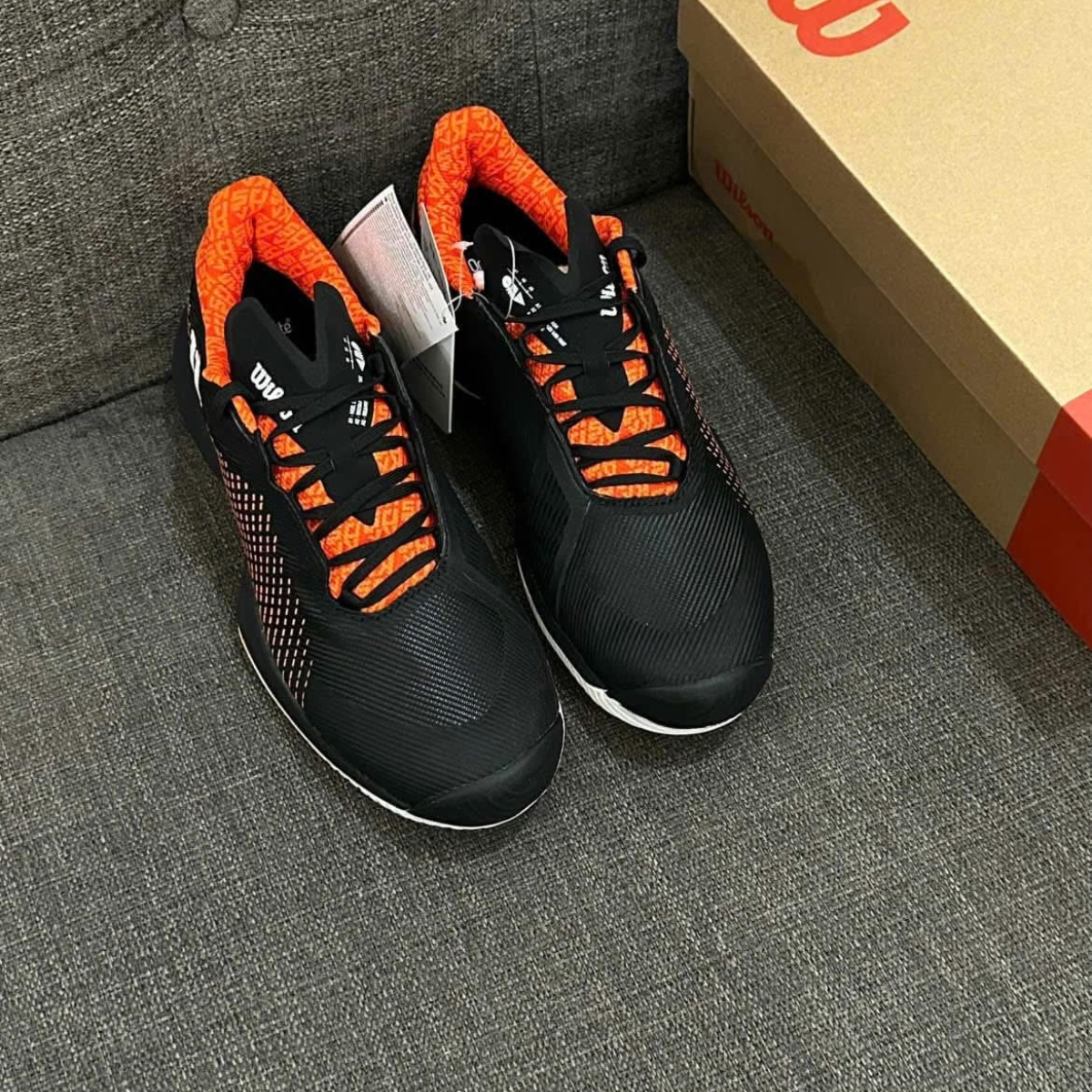 Giày Wilson Kaos Swift 1.5 ‘Black Orange’ WRS330980 - Ảnh 6