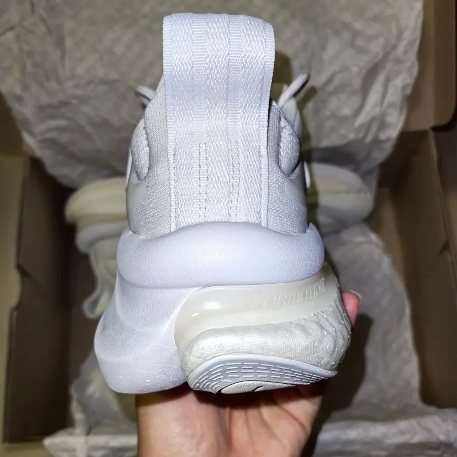 Giày Adidas AlphaBoost V1 ‘Triple White’ HP2759 - Ảnh 4
