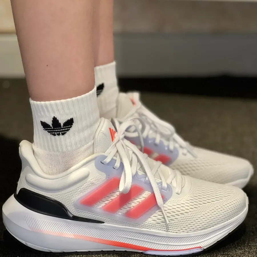 Giày Adidas Ultrabounce ‘White Solar Red’ HP5771 - Ảnh 5