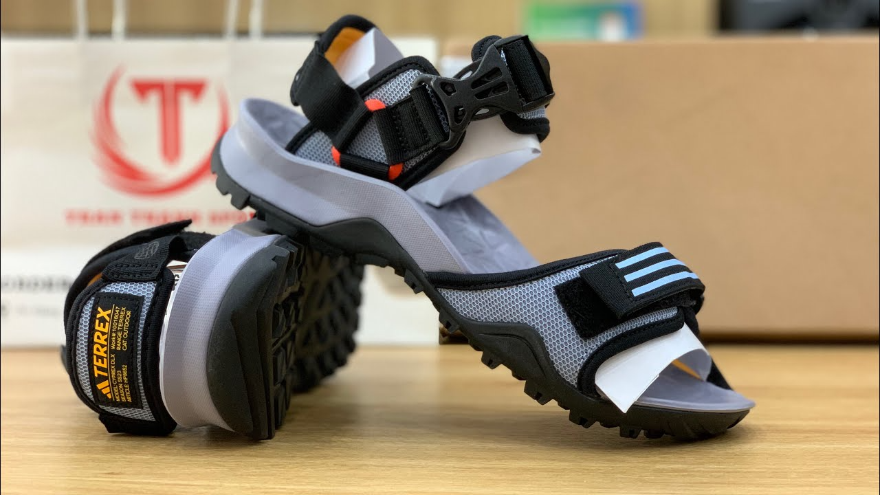 Dép Adidas Terrex Cyprex Ultra 2 DLX ‘Grey Blue Dawn’ HP8652 - Ảnh 2