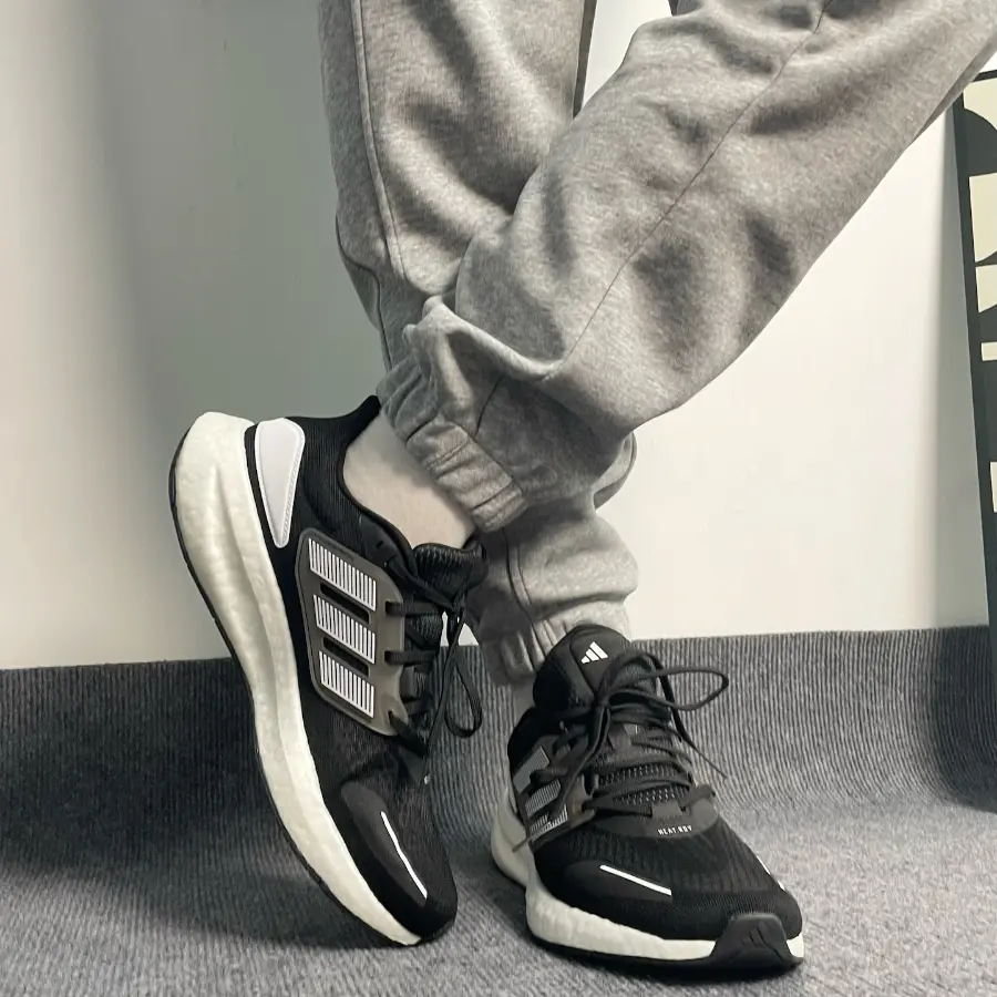 Giày Adidas PureBoost 22 Heat.RDY ‘Black White’ HQ3980 - Ảnh 5