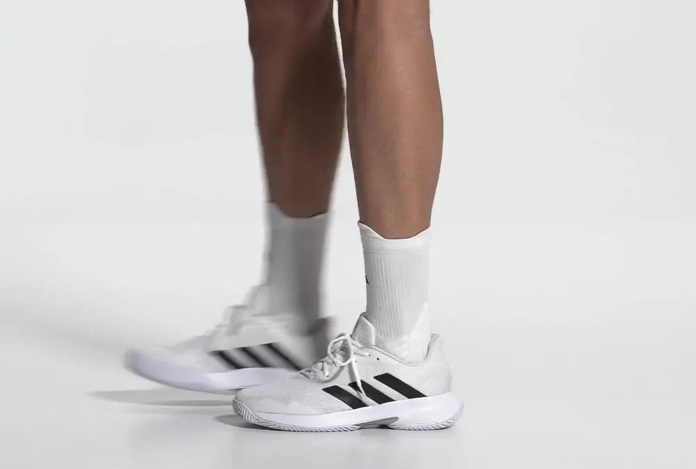Giày Adidas CourtJam Control Tennis ‘White Black’ ID1538 - Ảnh 3