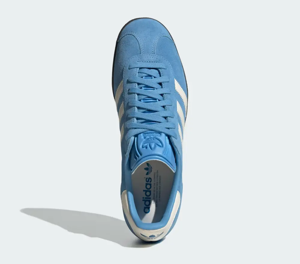 Giày adidas Gazelle 'Gold Metallic Chalk White Gum' ID6104 - Ảnh 3