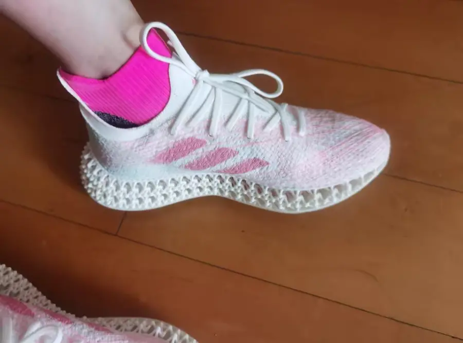 Giày Adidas 4DFWD X Strung ‘Off White Pink Spark’ ID8890 - Ảnh 4