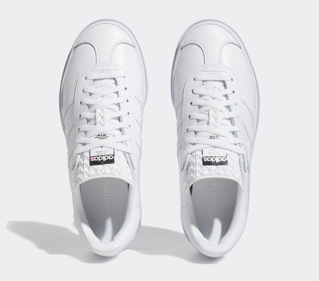 Giày adidas Gazelle Bold 'Cloud White' IE5130 - Ảnh 2