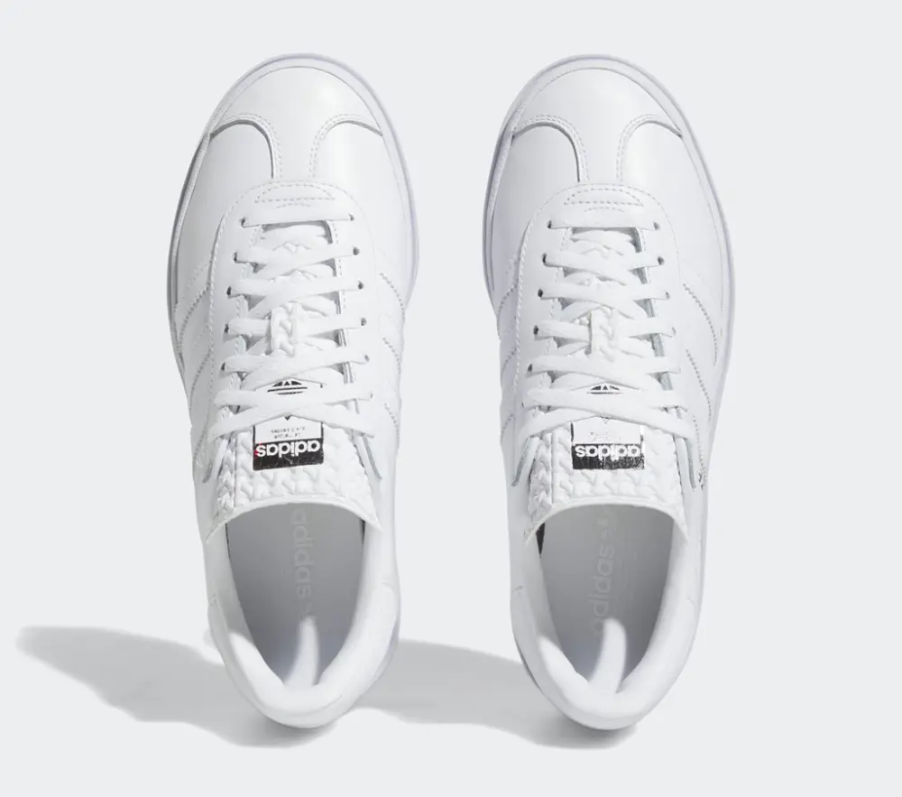 Alternative view of Giày adidas Gazelle Bold 'Cloud White' IE5130