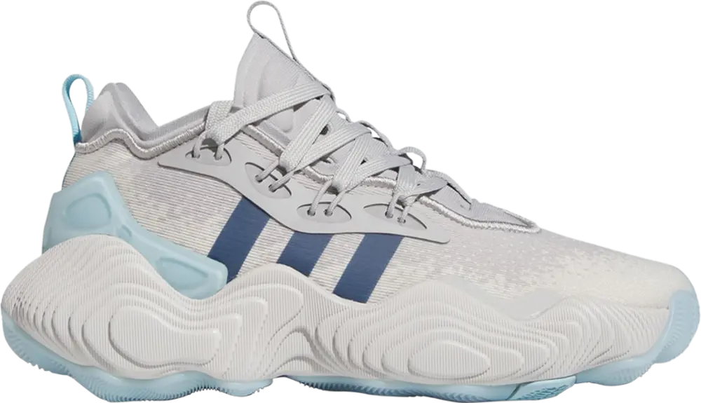 Giày Adidas Trae Young 3 J ‘Grey Preloved Ink’ IE7882