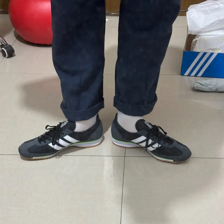 Giày Adidas SL72 OG ‘Black Carbon Green’ JH7390 - Ảnh 5