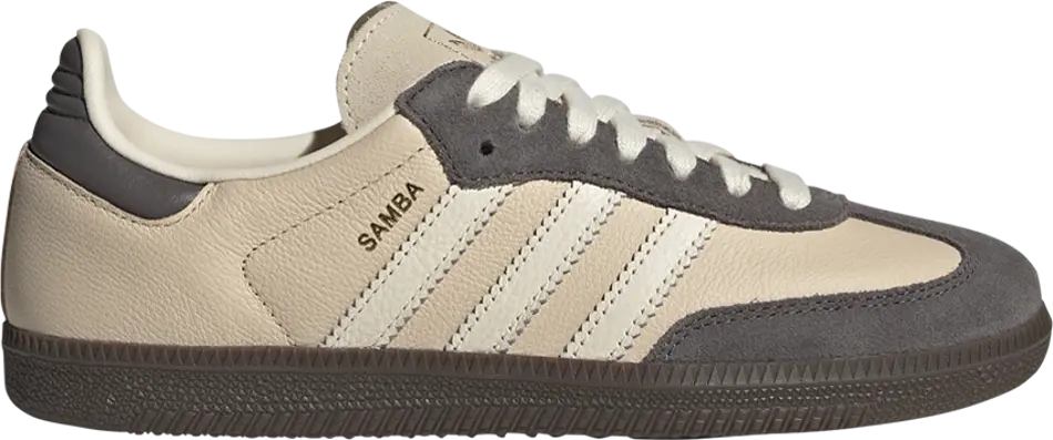 Giày Adidas Samba OG ‘Crystal Sand Charcoal’ JI4210