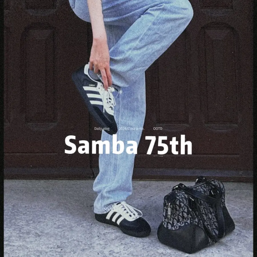 Alternative view of Giày Adidas Samba OG ’75th Anniversary’ JP5282