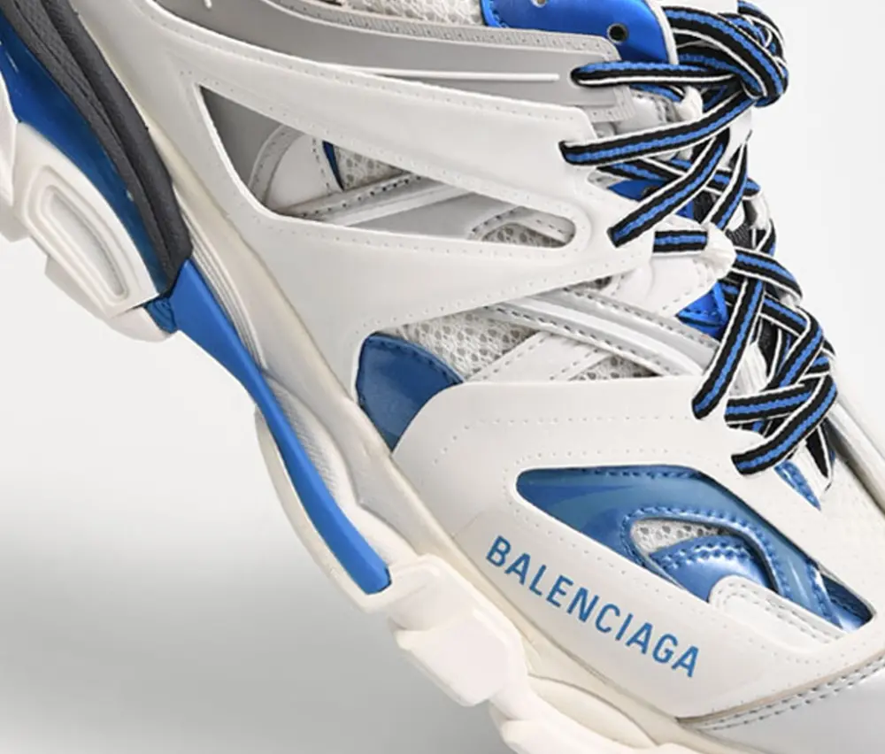 Giày Balenciaga Track Sneaker ‘White Blue’ 542023-W2FS9-9051 - Ảnh 3