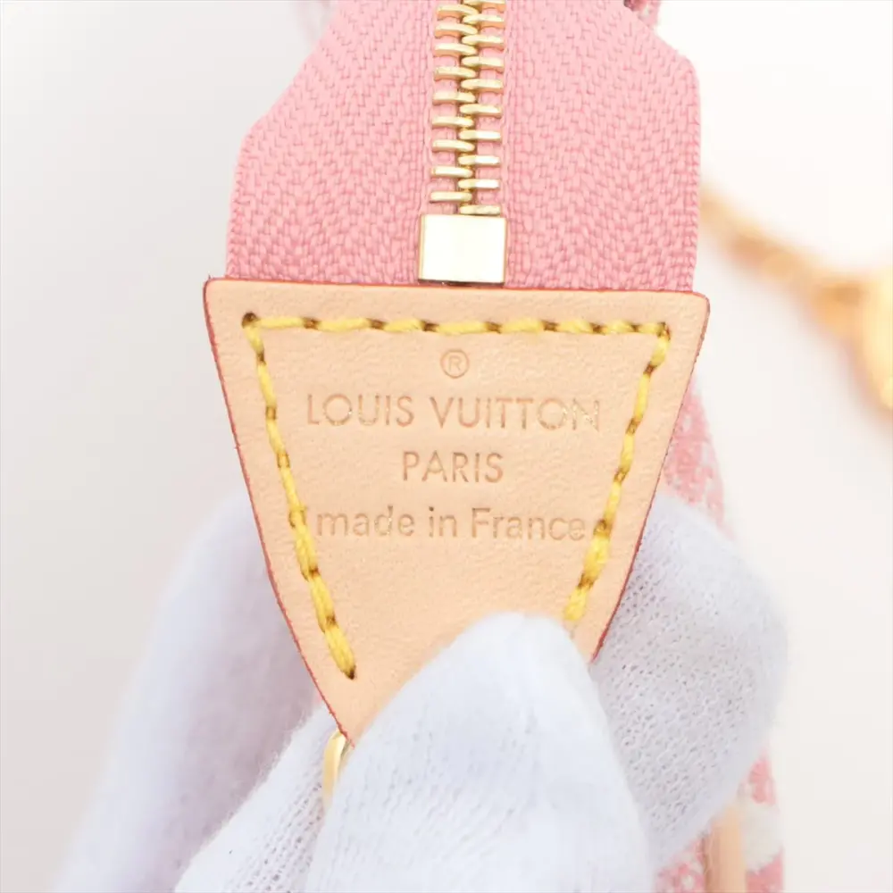 Túi Louis Vuitton Micro Accessoires ‘Denim Jacquard Pink’ M81176 - Ảnh 5
