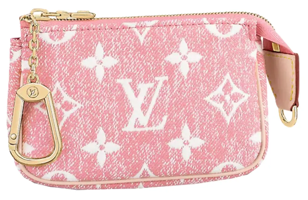 Túi Louis Vuitton Micro Accessoires ‘Denim Jacquard Pink’ M81176