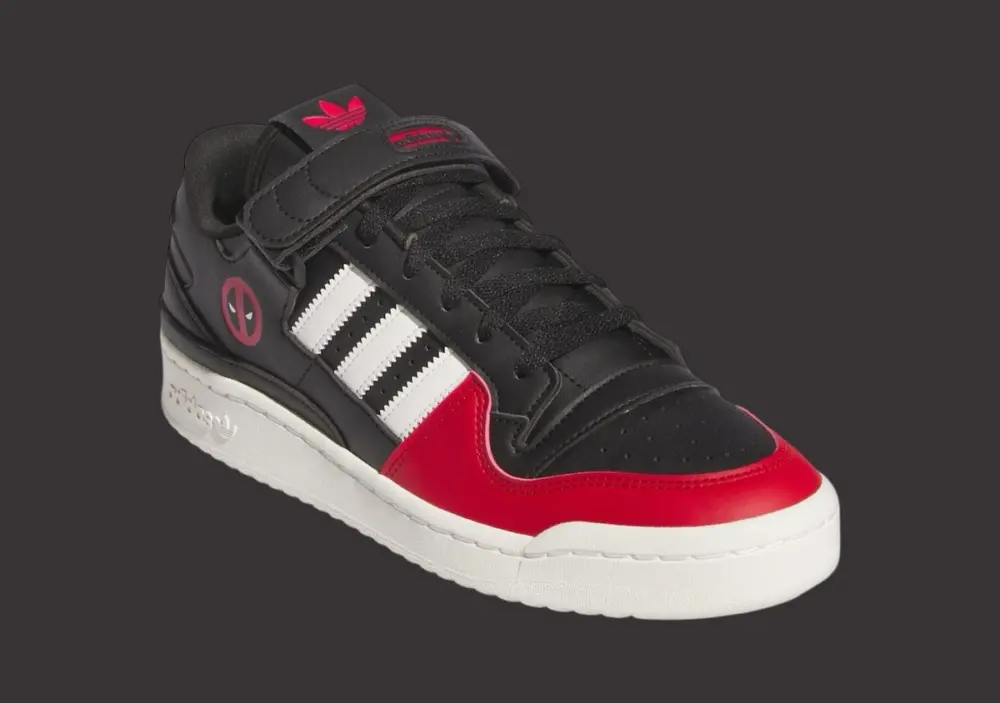 Giày Adidas Forum 84 Low x Marvel ‘Deadpool’ JR2481 - Ảnh 5