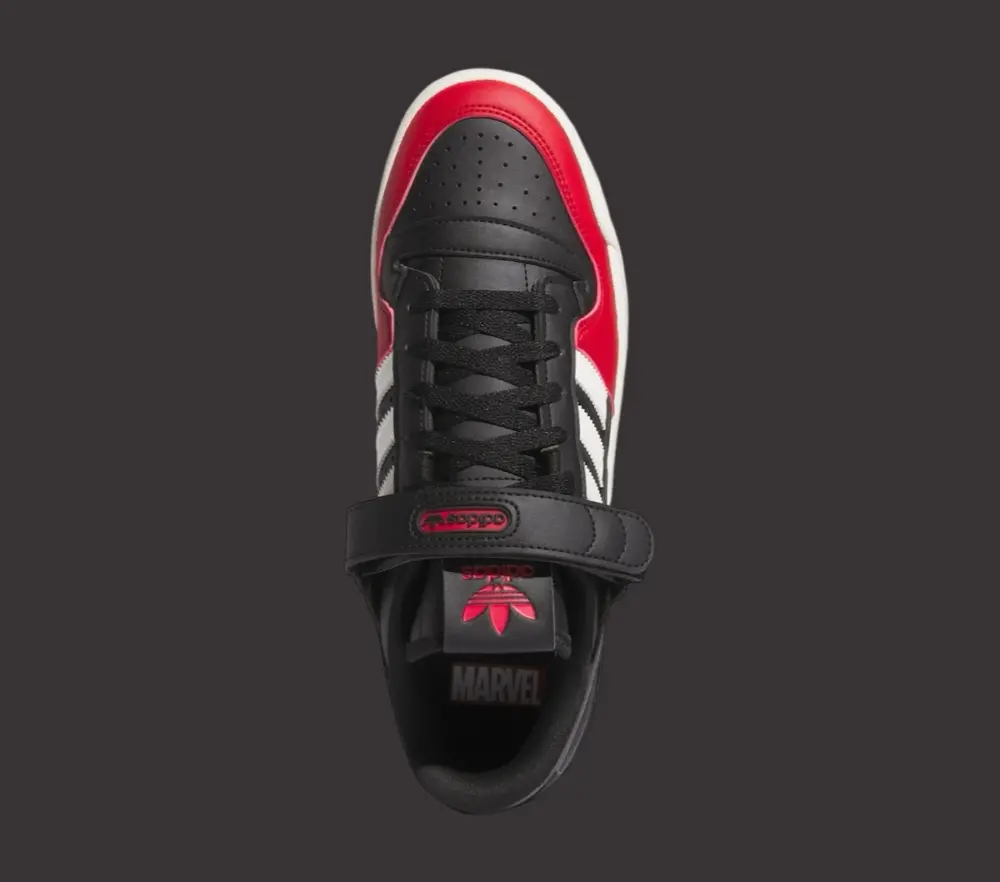 Giày Adidas Forum 84 Low x Marvel ‘Deadpool’ JR2481 - Ảnh 3