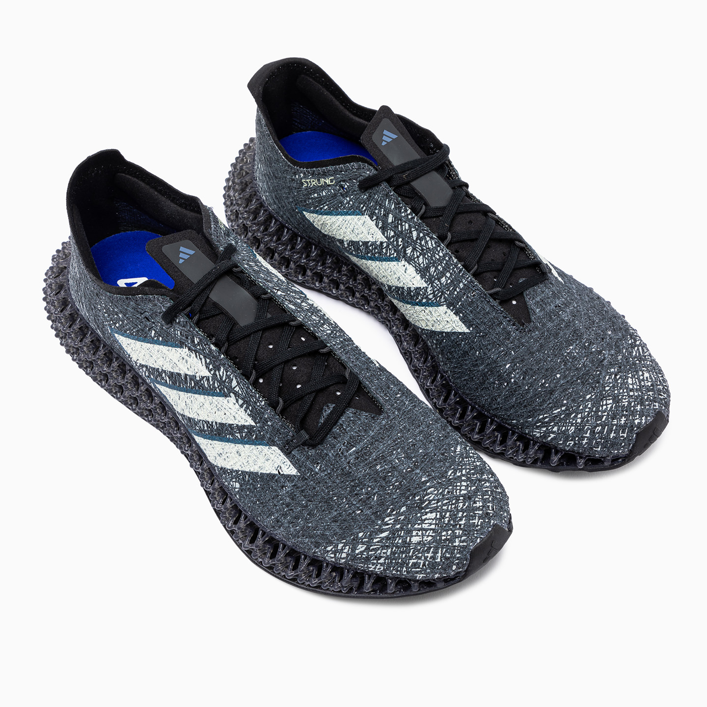 Giày Adidas 4DFWD x Strung 4D ‘Black’ ID3503 - Ảnh 4