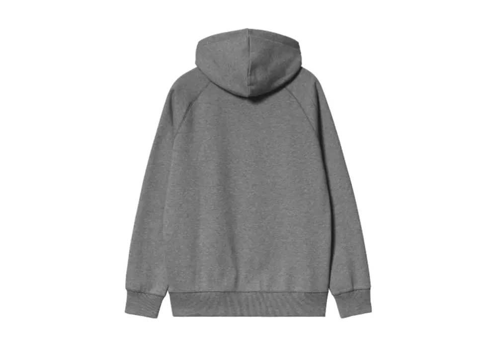 Alternative view of Áo Carhartt WIP Hood Chase Sweater ‘Grey’ I033661-00C-XX