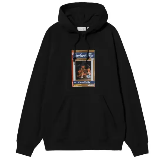 Áo Carhartt WIP Hooded Cheap Thrills ‘Black’ I032864-89-XX