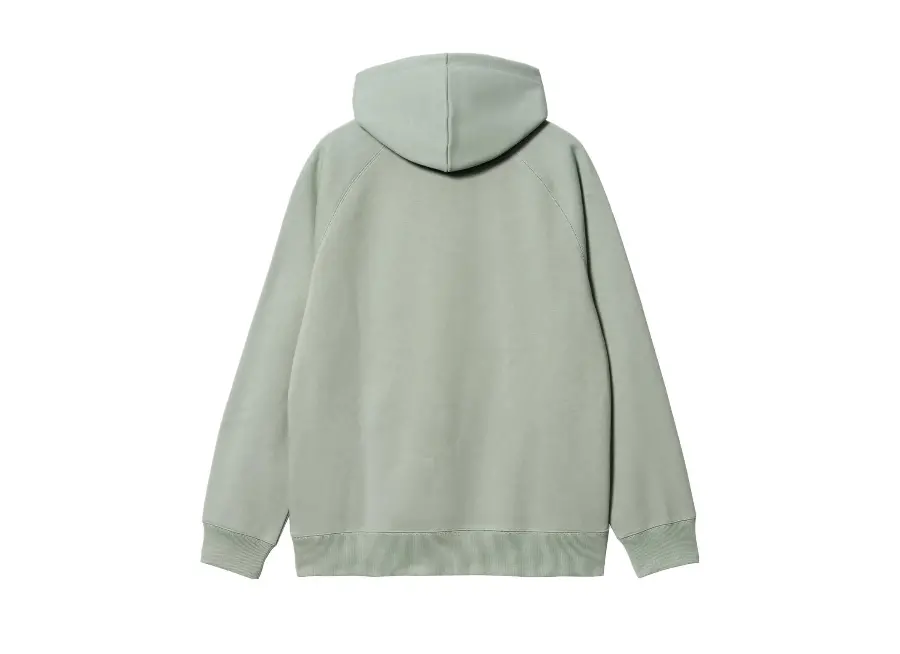 Áo Carhartt WIP Hooded Chase Sweat ‘Glassy Teal’ I026384-1R1-XX - Ảnh 5