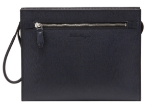 Ví Ferragamo Embossed Logo ‘Black’ 240298-744730