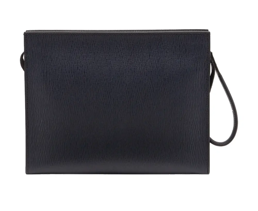 Ví Ferragamo Embossed Logo ‘Black’ 240298-744730 - Ảnh 3