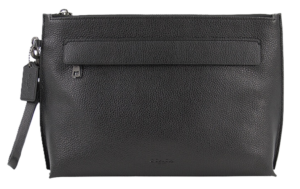 Túi Coach Pouch 29 Solid ‘Black’ 28614-BLK