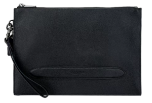 Túi Coach Pouch 30 Mega Letters ‘Black’ F68154-QBBK